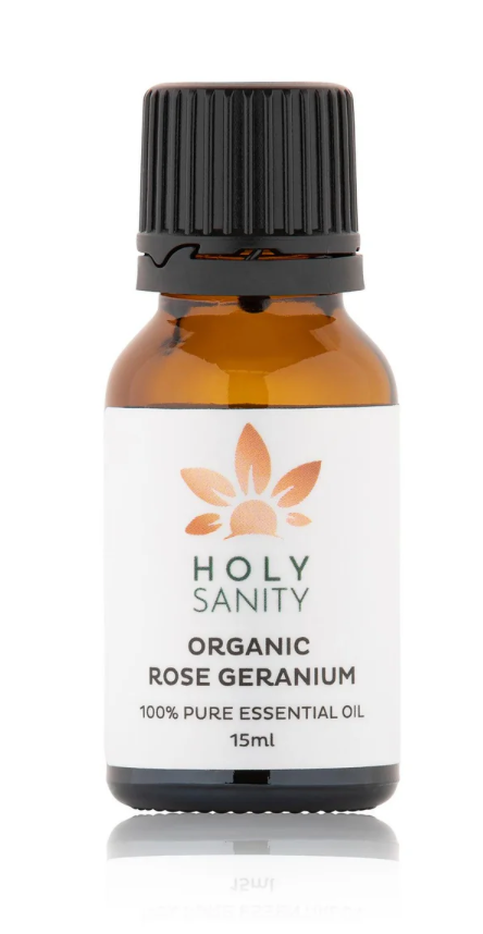 Organic Rose Geranium Essential Oil